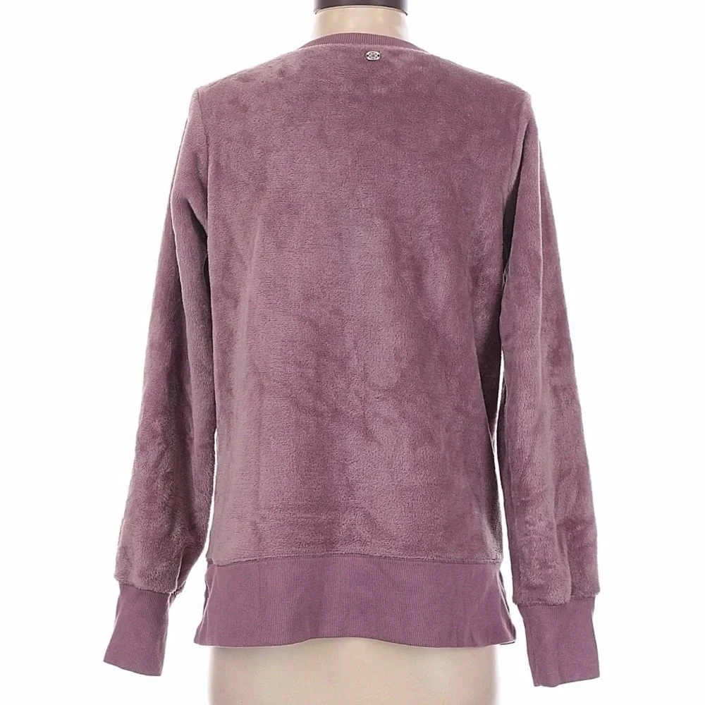 GAIAM Yoga Soft Lavender Crew Neck Sweater